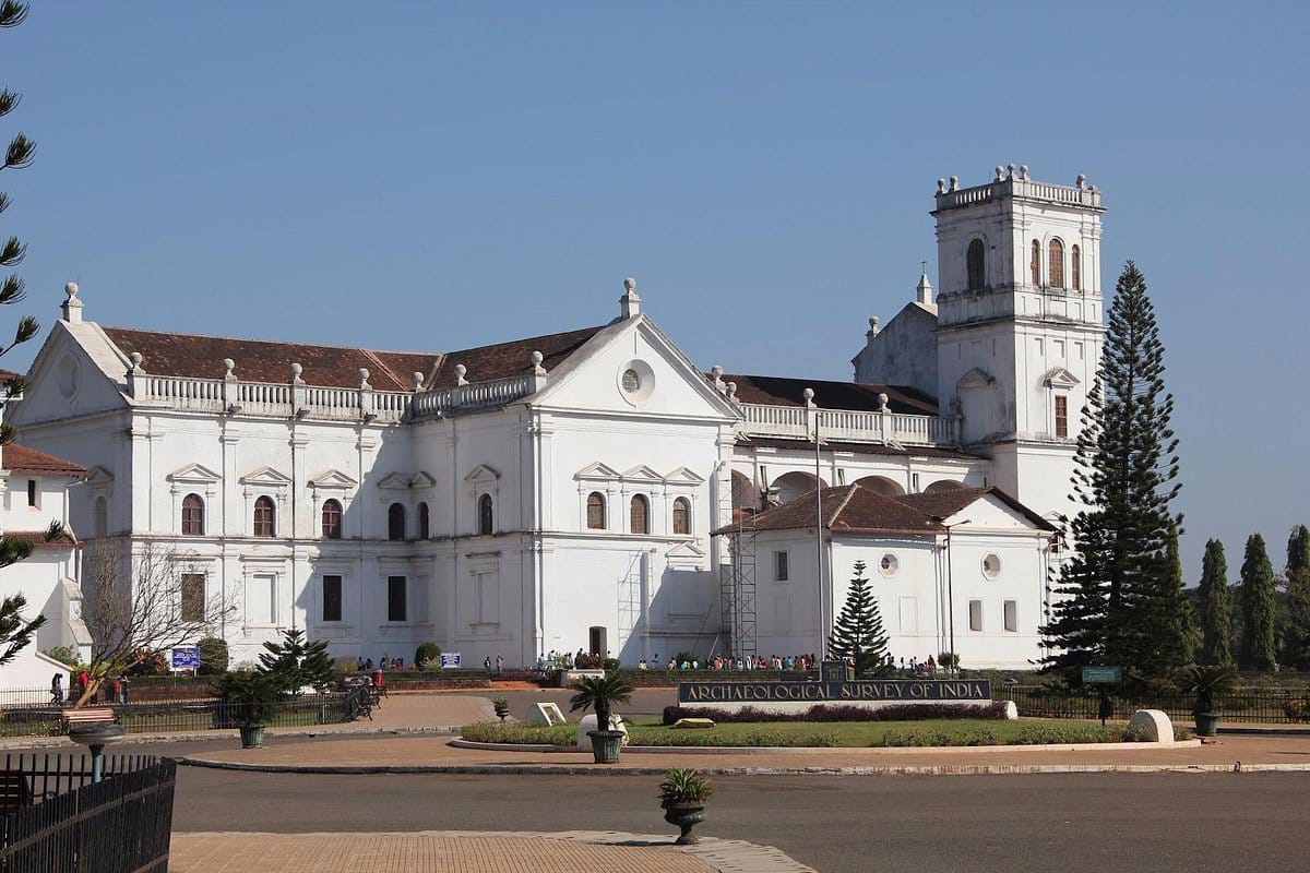 Majestic Se Cathedral church Goa