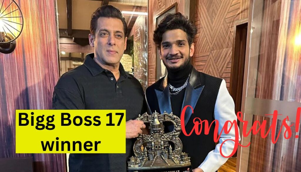 Munawar Faruqui: Bigg Boss 17 Winner 2024