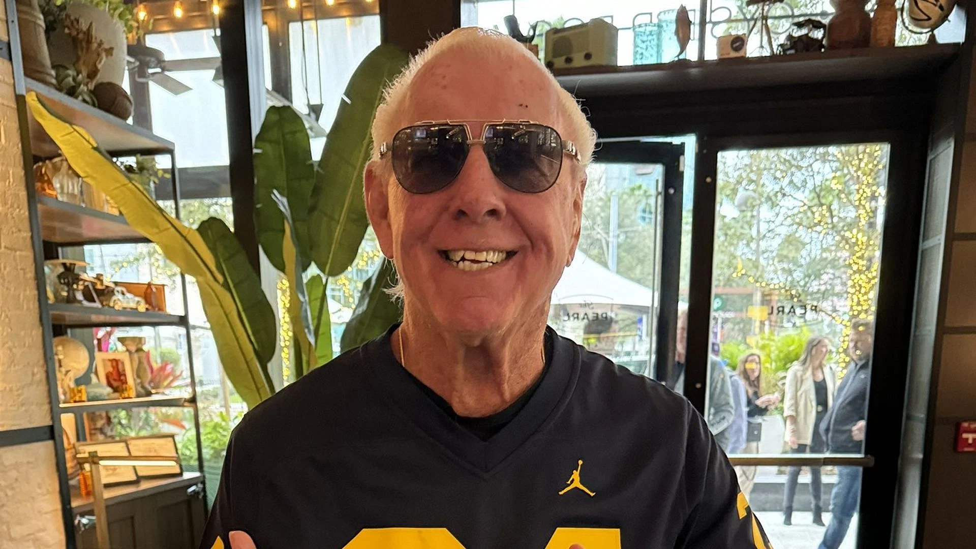 Ric Flair makes surprise appearance outside AEW