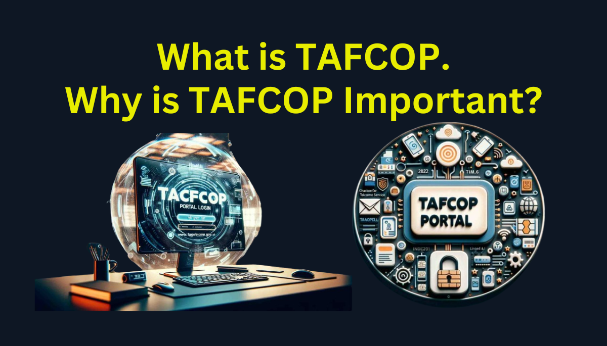 What Is TAFCOP Goverment Website 2024