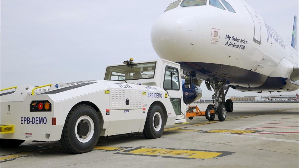 How Aircraft Pushback Tugs Work 2024