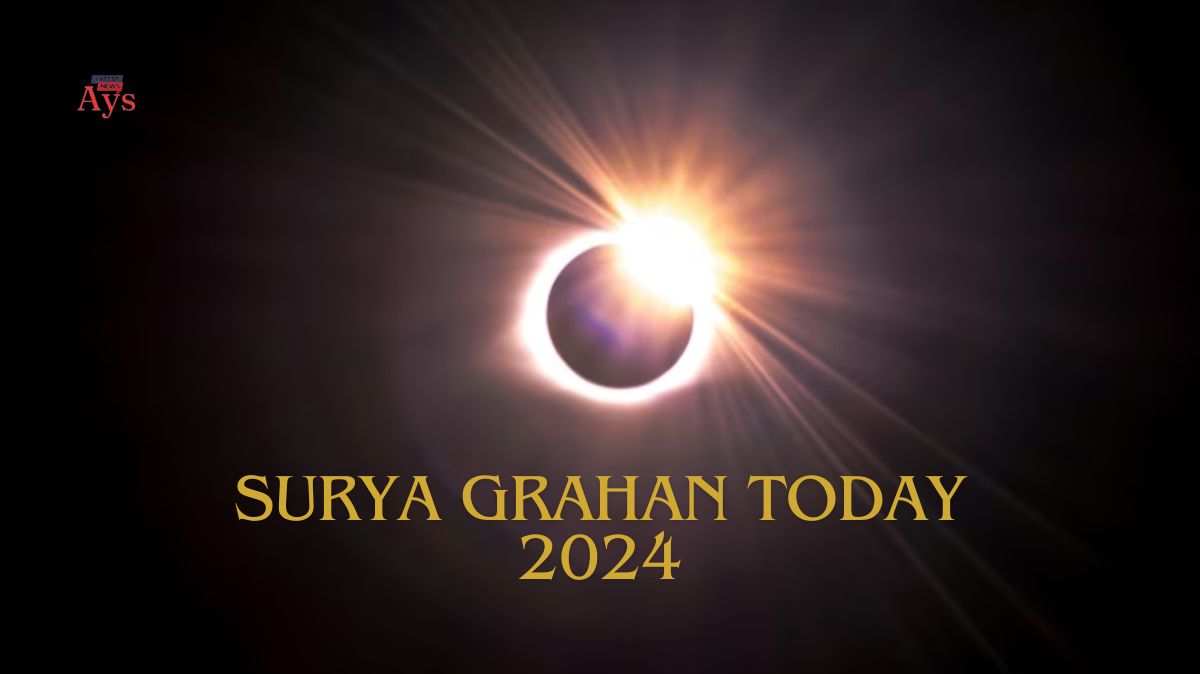 Surya Grahan today 2024