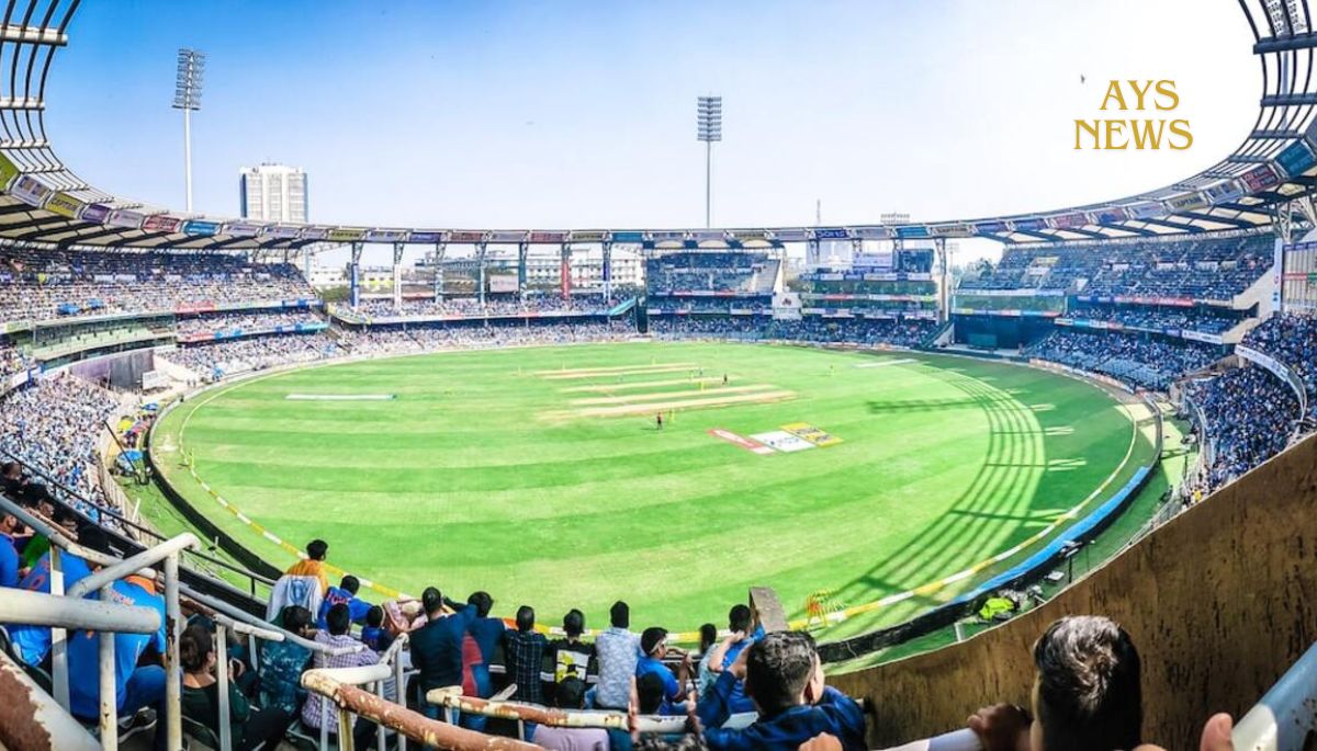 Wankhede Stadium Cricket Stadium in Mumbai, India
